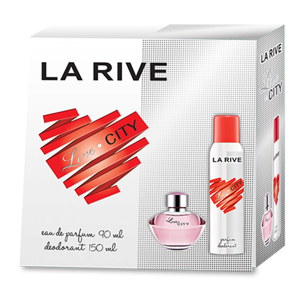 La Rive Love City (EDP 90ml+ Deodorant 150ml)
