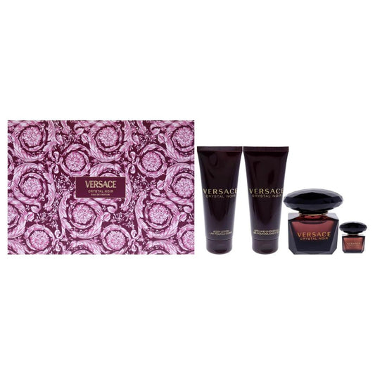 Versace Ladies Crystal Noir (4 pieces)